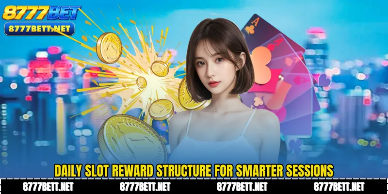 Daily slot reward structure for smarter sessions