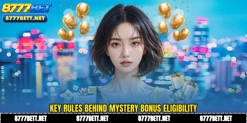 Key rules behind Mystery Bonus eligibility