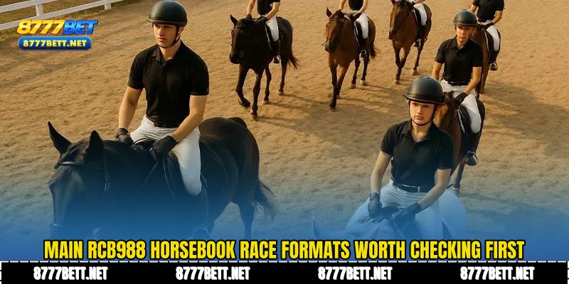 Main RCB988 Horsebook race formats worth checking first
