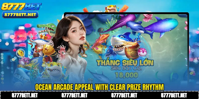 Ocean arcade appeal with clear prize rhythm