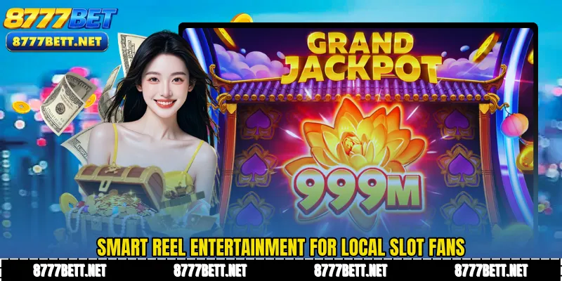 Smart reel entertainment for local slot fans
